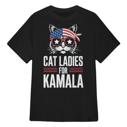 Cat Ladies for Kamala T shirts